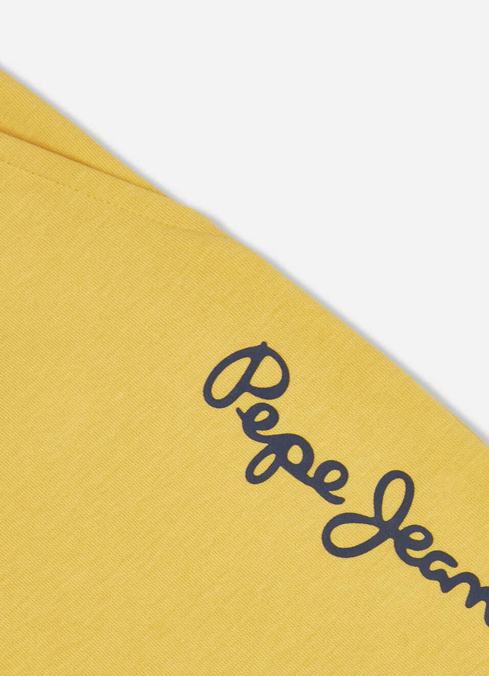 Boys Yellow Ribbed Waist Knit Shorts, , large image number 3