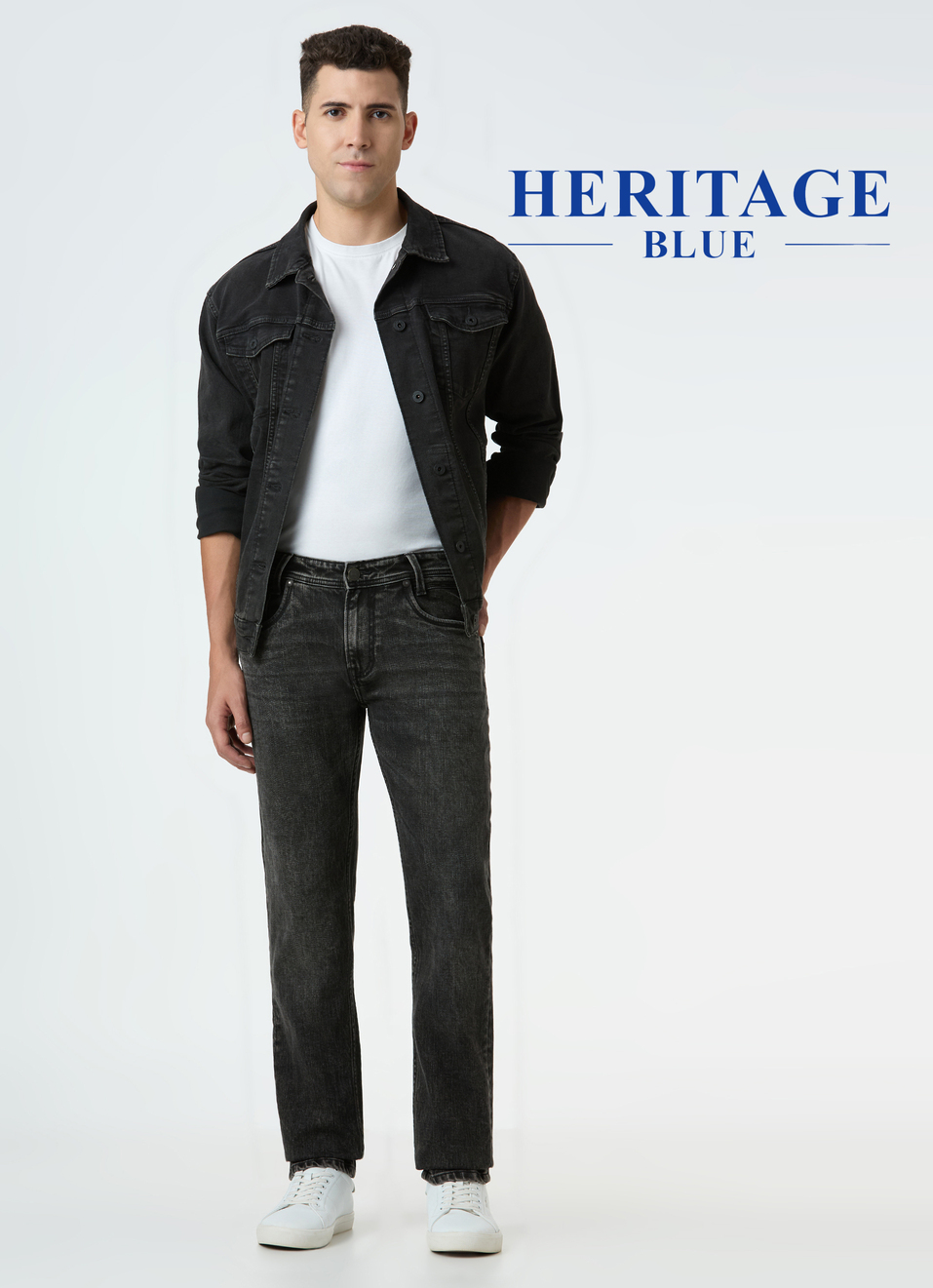 Men Grey Mid Rise Slim Fit Stretchable Jeans, , large image number 0