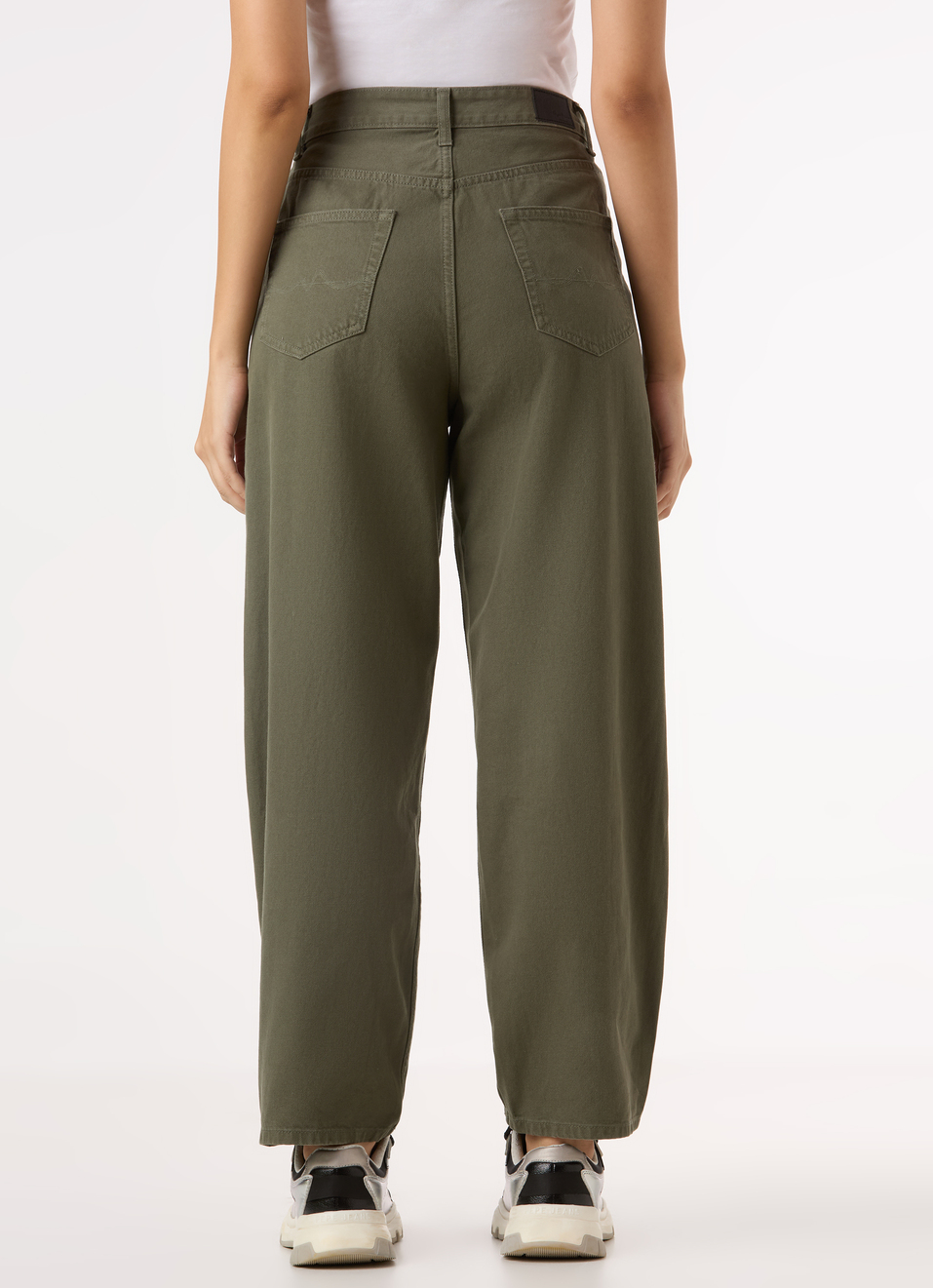 Women Green High Rise Tapered Fit Jeans, , large image number 2