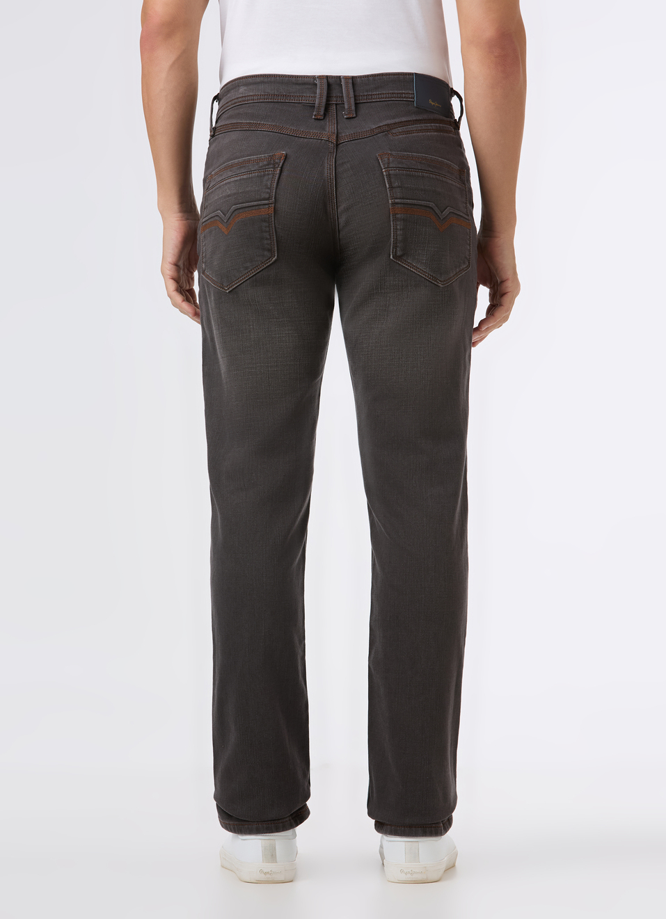 Men Blue Mid Rise Straight Fit Jeans, , large image number 2