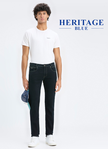 Men Black Mid Rise Slim Fit Stretchable Jeans