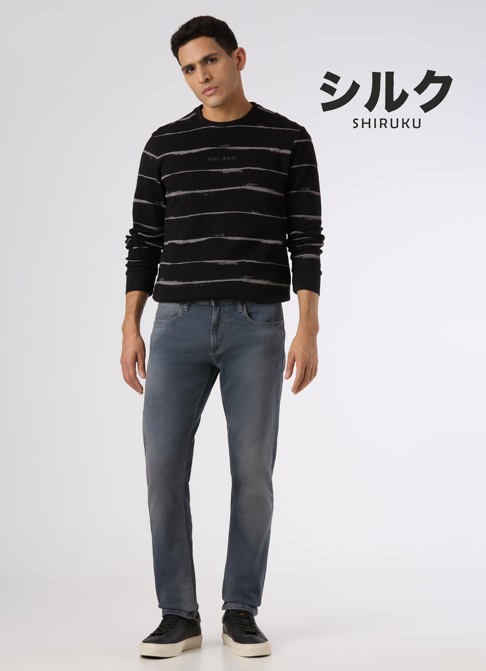 Men Grey Mid Rise Slim Fit Stretchable Jeans, , large image number 0