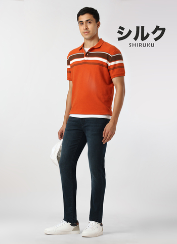 Men Dark Blue Low Rise Slim Fit Stretchable Jeans