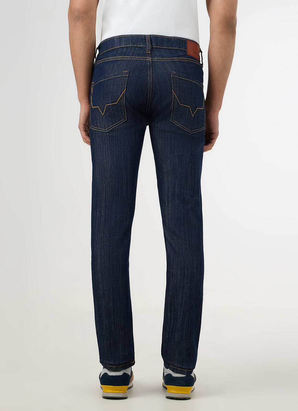 Men Black Slim Fit Mid Rise Jeans, , large image number 3