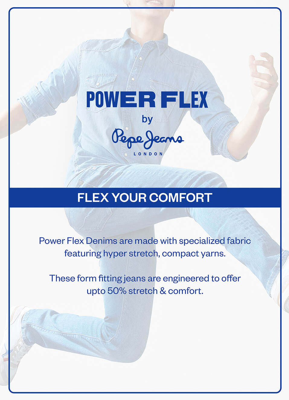 Men Black Slim Fit Low Rise Powerflex Jeans, , large image number 5