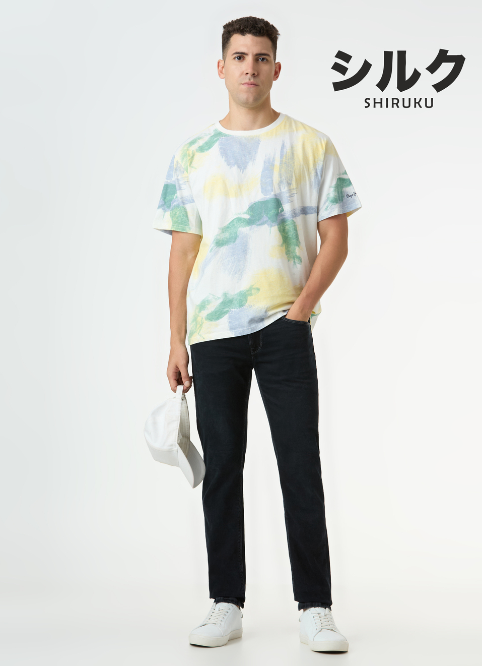 Men Black Low Rise Slim Fit Tapered Jeans, , large image number 0