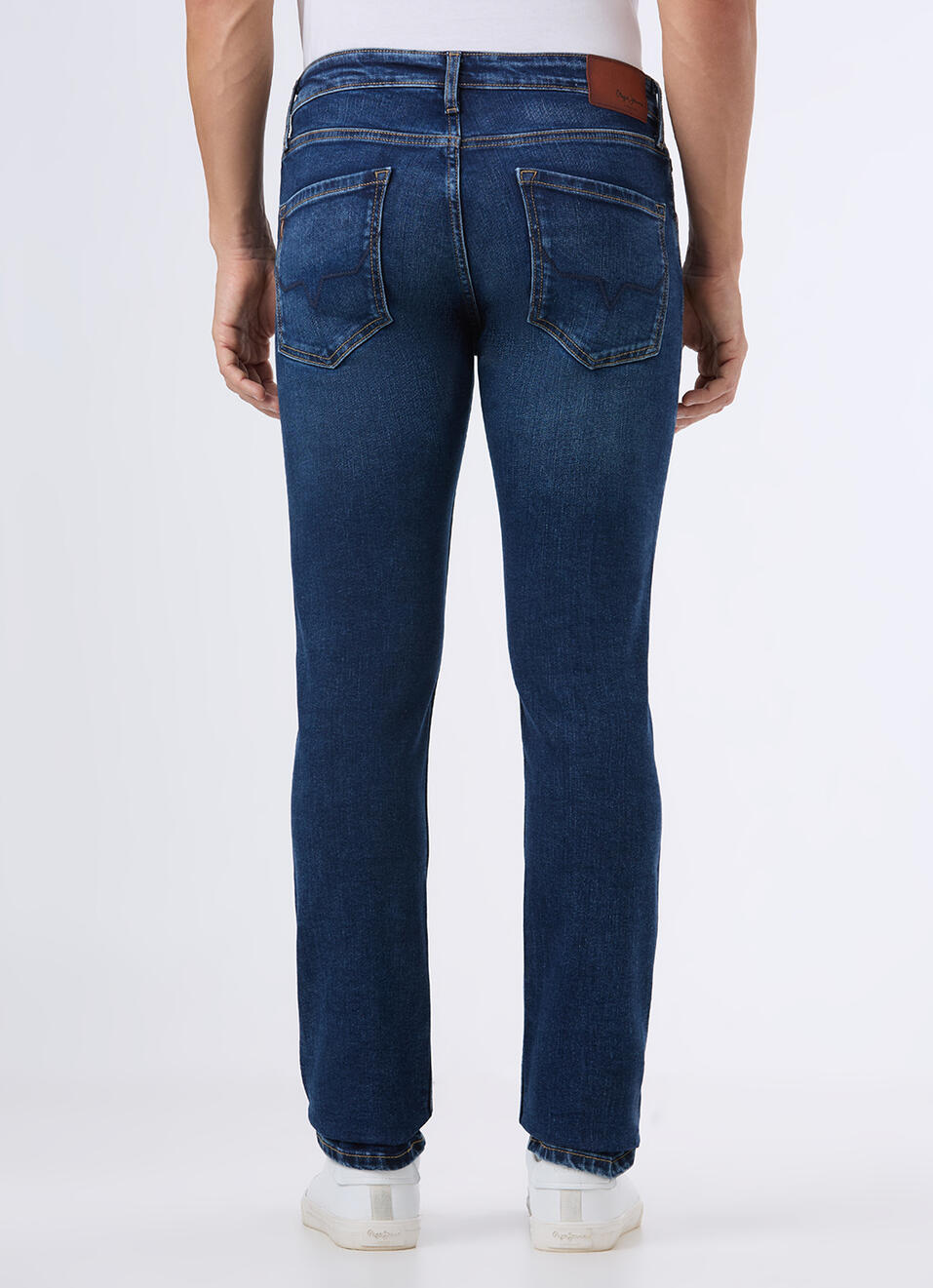 Men Green Mid Rise Slim Fit Jeans, , large image number 2