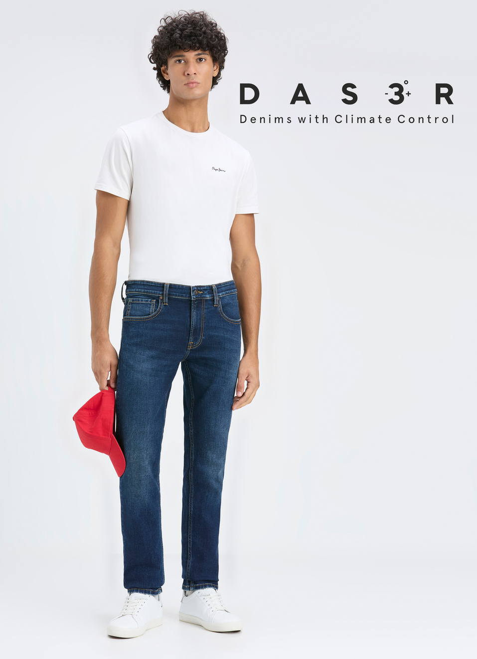 Men Blue Mid Rise Slim Fit Stretchable Jeans, , large image number 0
