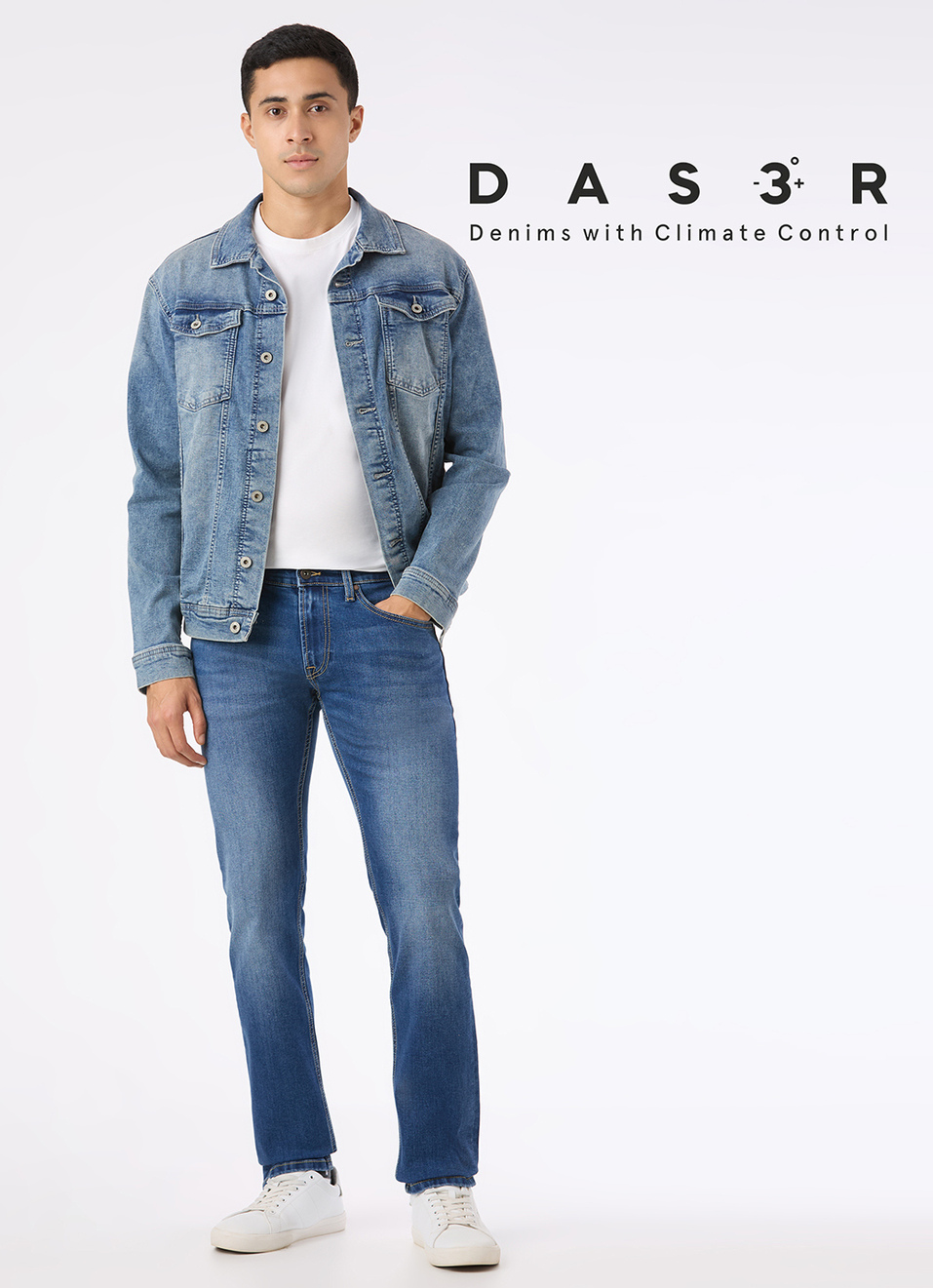 Men Blue Mid Rise Slim Fit Stretchable Jeans, , large image number 3