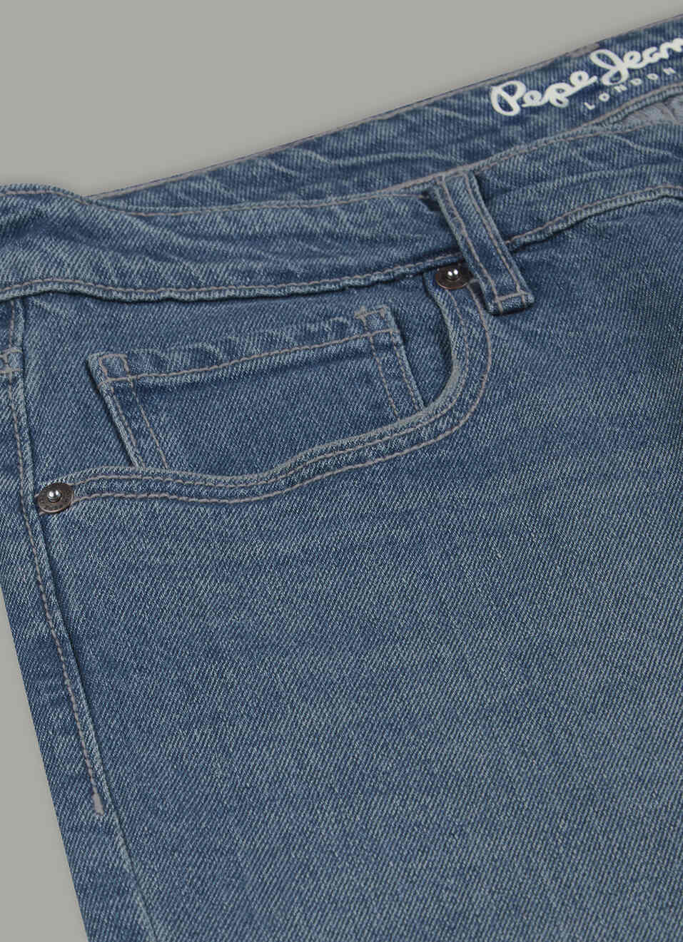 Men Blue Mid Rise Straight Fit Jeans, , large image number 6