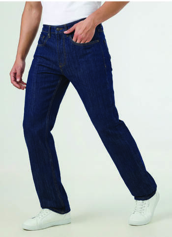 Men Raw Wash Mid Rise Bootcut Premium Jeans