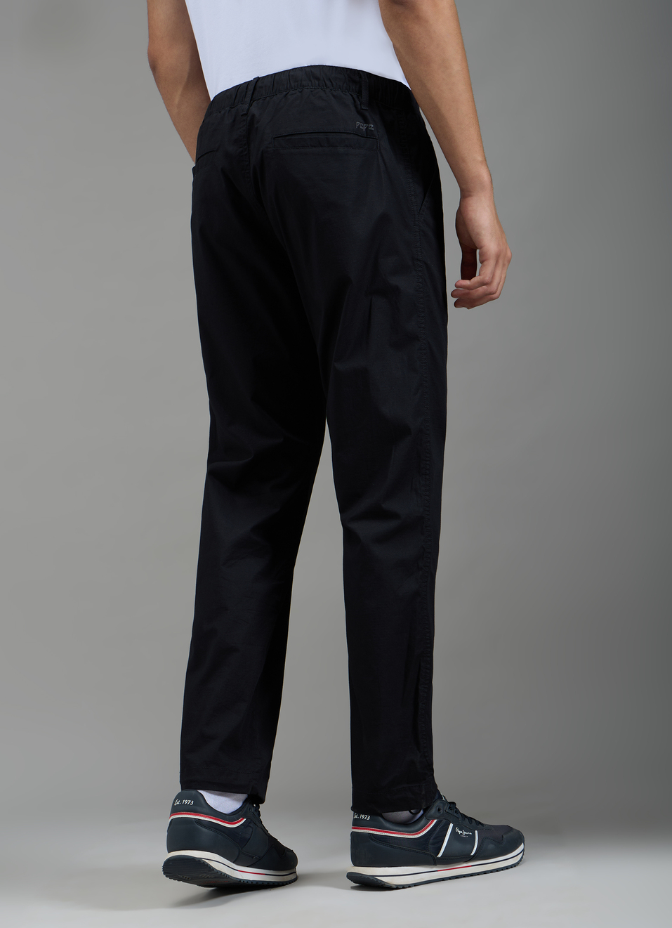 Men Black Jogger Pants, , large image number 2