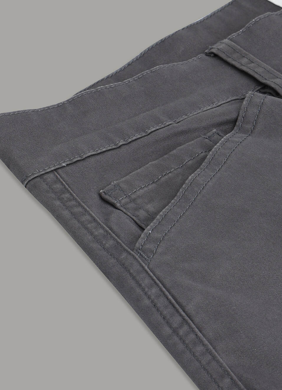 Men Dark Grey Stretchable Cargo Pants, , large image number 5