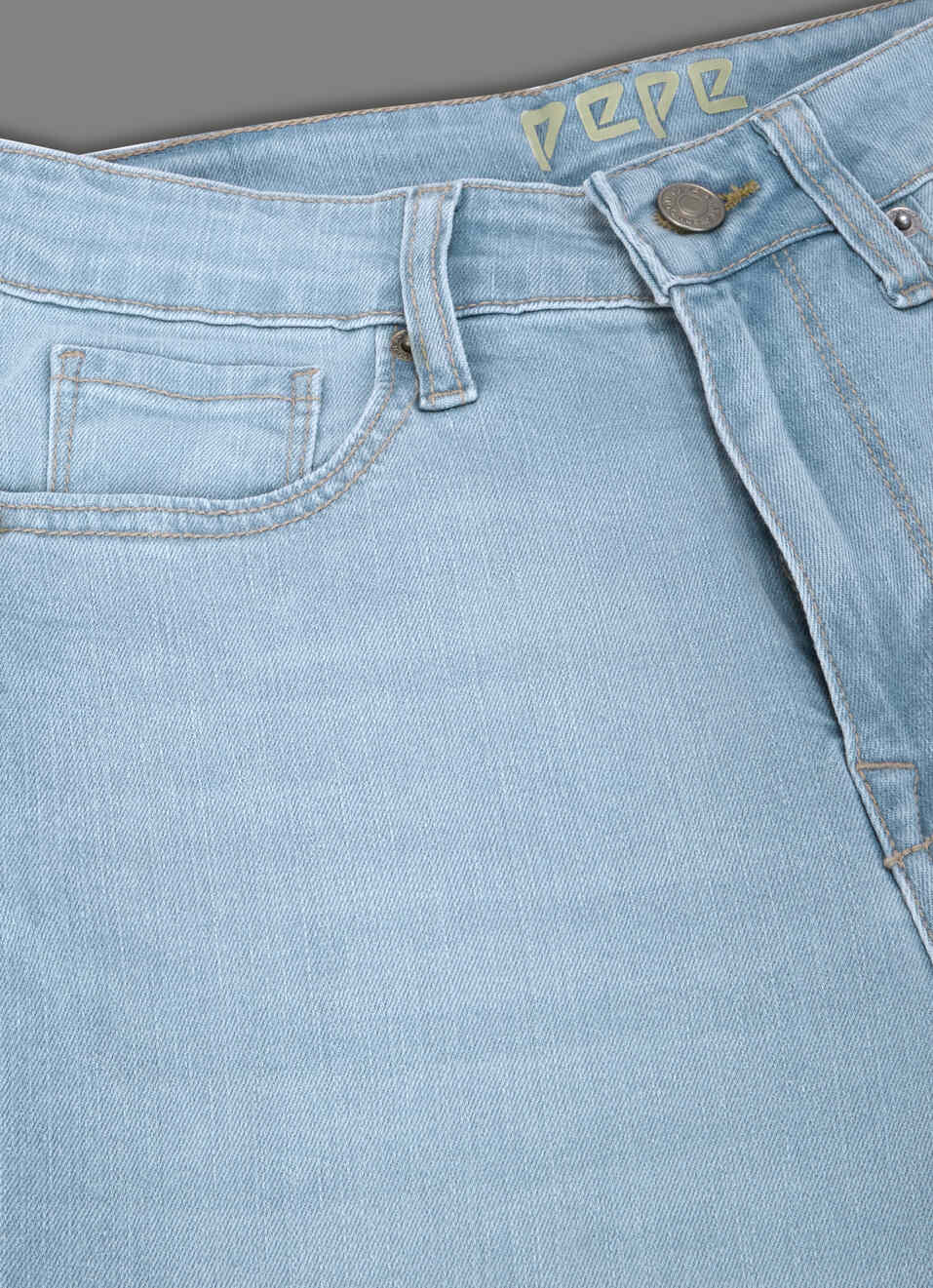 Women Blue Light Tinted Used Flared Fit High Rise Stretchable Jeans, , large image number 5