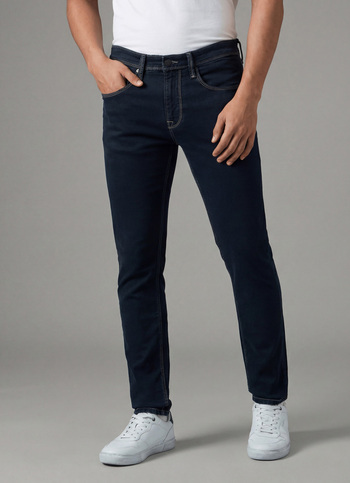 Men Black Mid Rise Slim Fit Stretchable Jeans