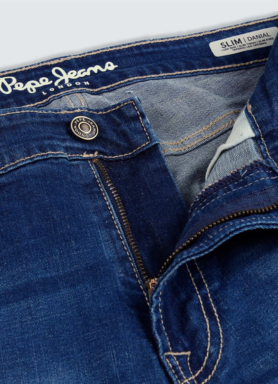 Men Blue Slim Fit Mid Rise Stretchable Jeans, , large image number 6