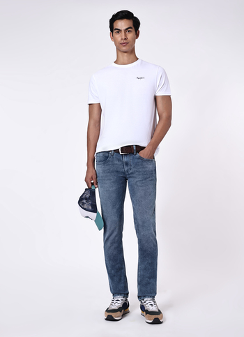 Men Blue Slim Fit Low Rise Stretchable Jeans