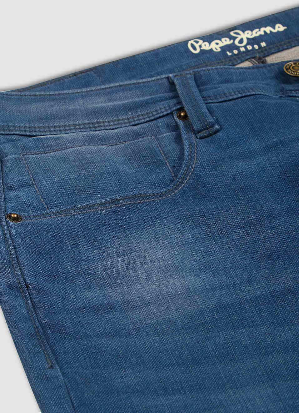 Men Blue Straight Fit Stretchable Jeans, , large image number 4