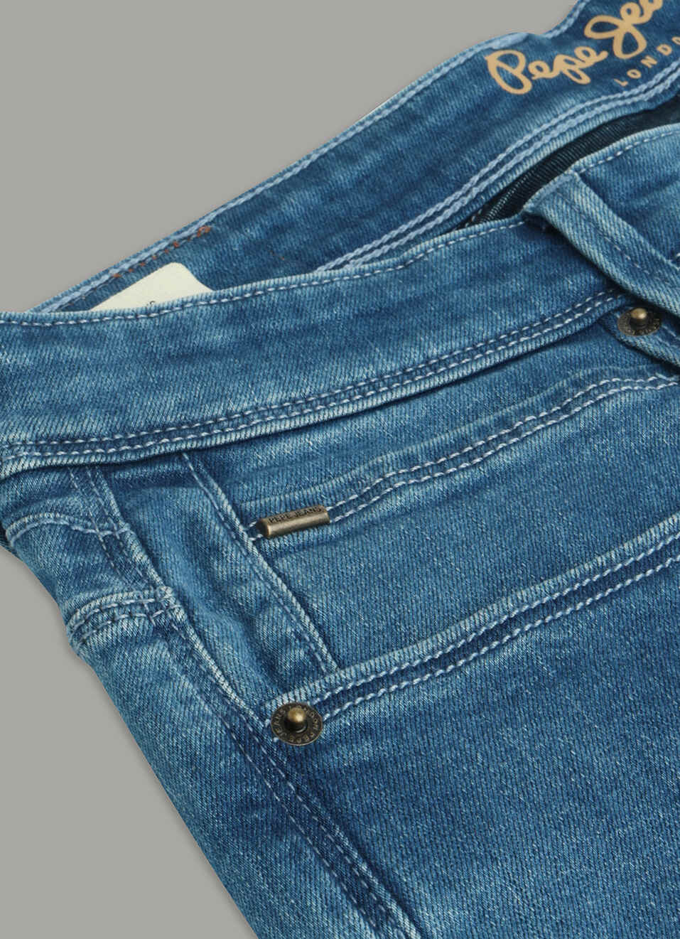Men Light Used Straight Fit Jeans, , large image number 5