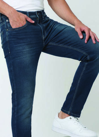 Men Blue Slim Fit Stretchable Jeans
