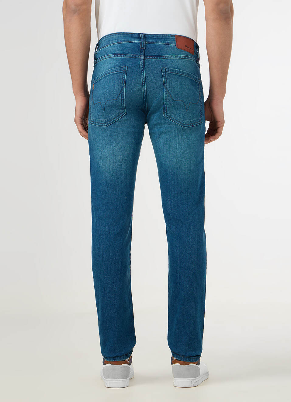 Men Green Slim Fit Low Rise Stretchable Jeans, , large image number 3