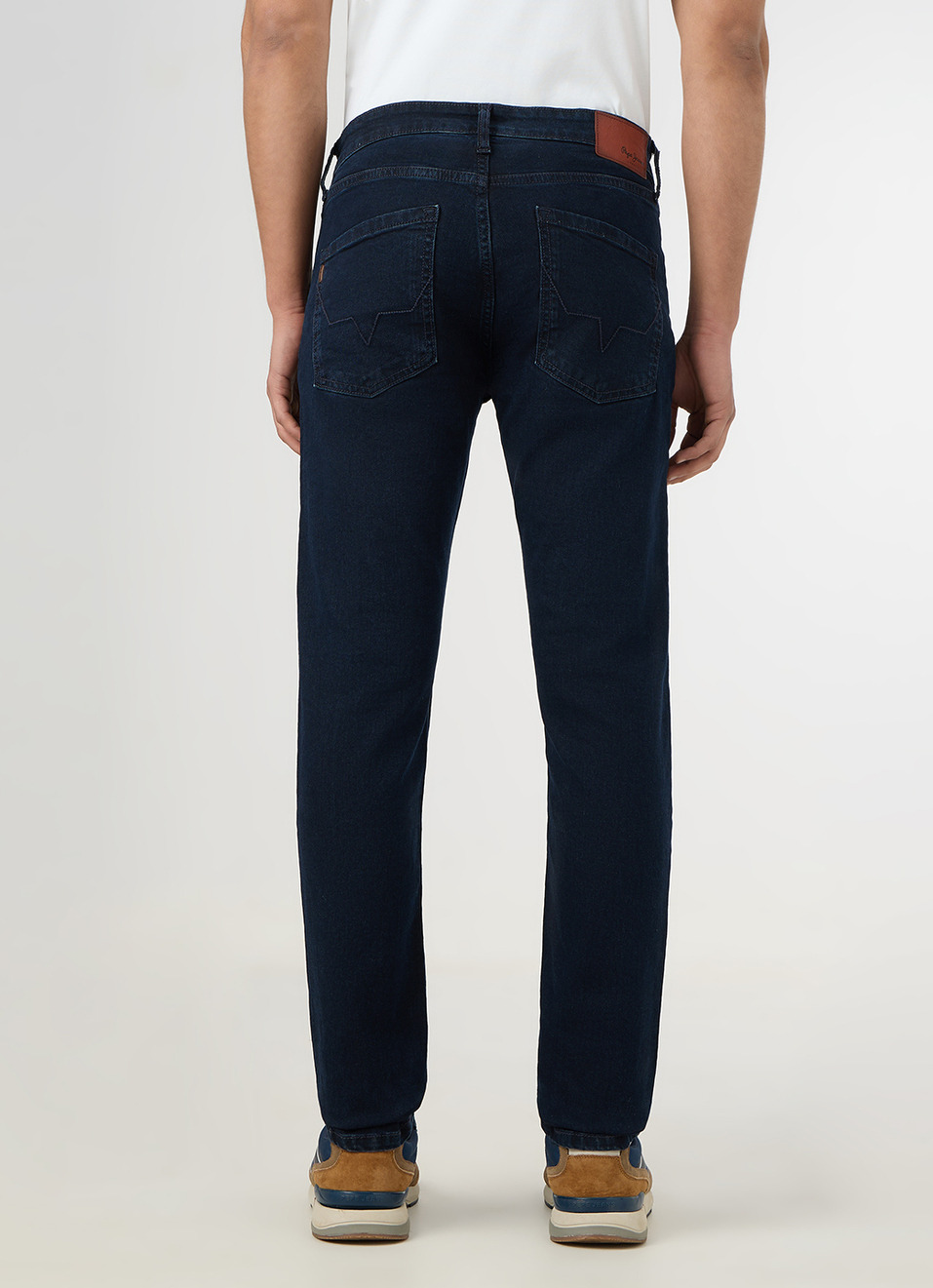 Men Black Slim Fit Low Rise Stretchable Jeans, , large image number 3