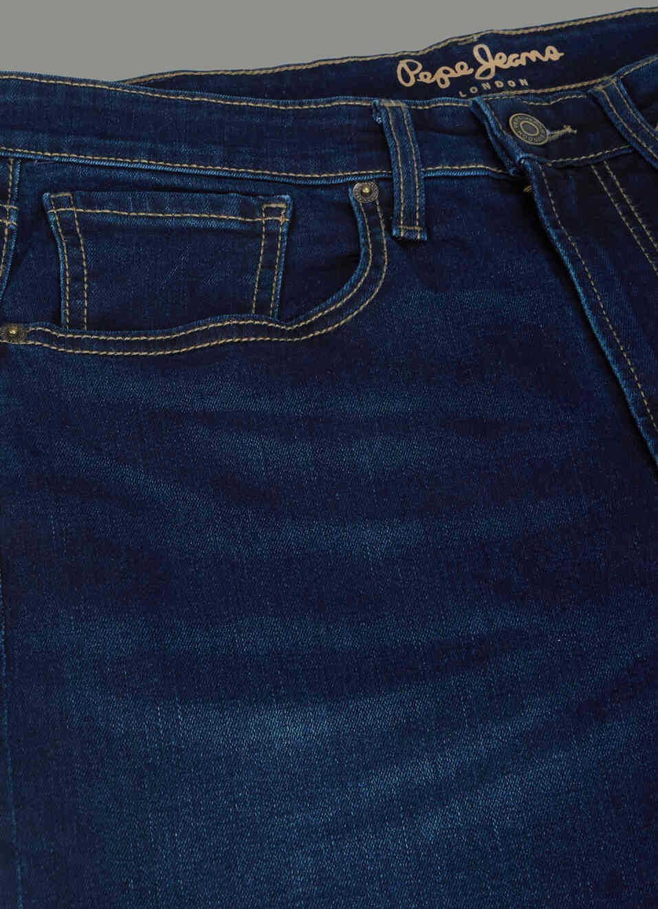 Men Blue Dark Used Bootcut Fit Mid Rise Stretchable Jeans, , large image number 5