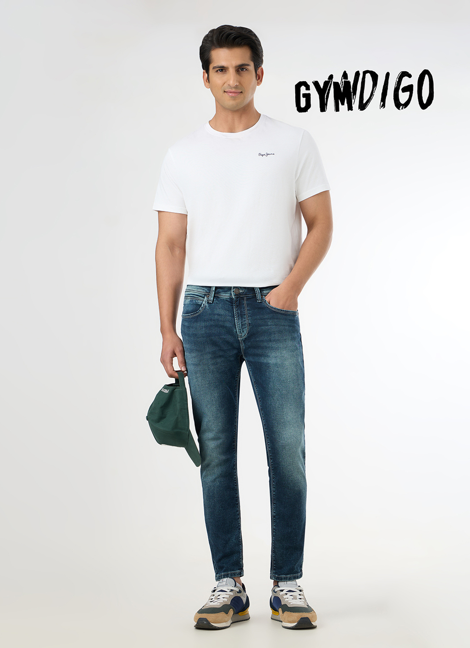 Men Medium Blast Skinny Fit Mid Rise Stretchable Jeans, , large image number 1