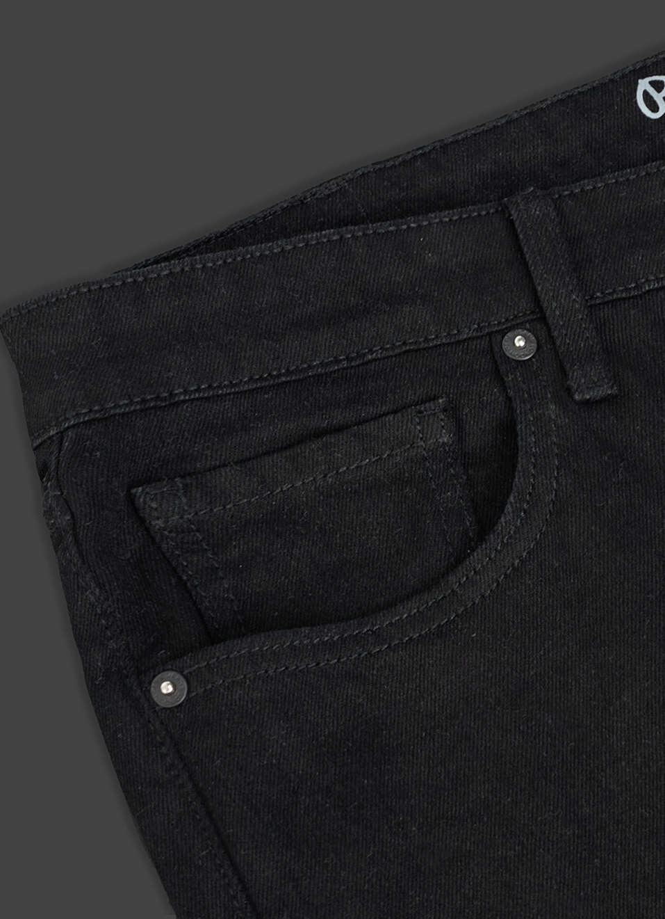 Men Black Mid-rise Slim Fit Jeans, , large image number 4