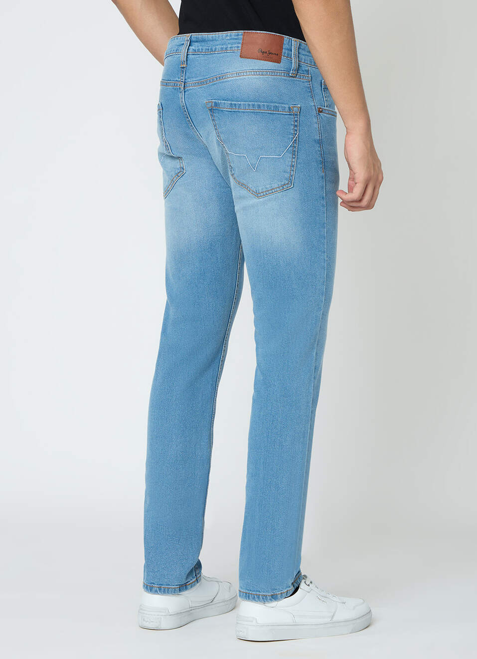 Men Blue Slim Fit Stretchable Jeans, , large image number 2