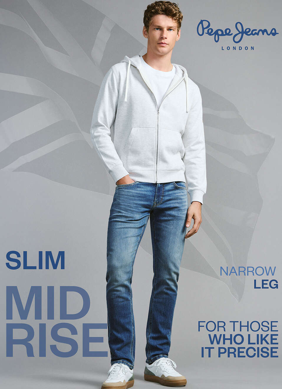 Men Navy Blue Mid-rise Slim Fit Jeans, , large image number 7