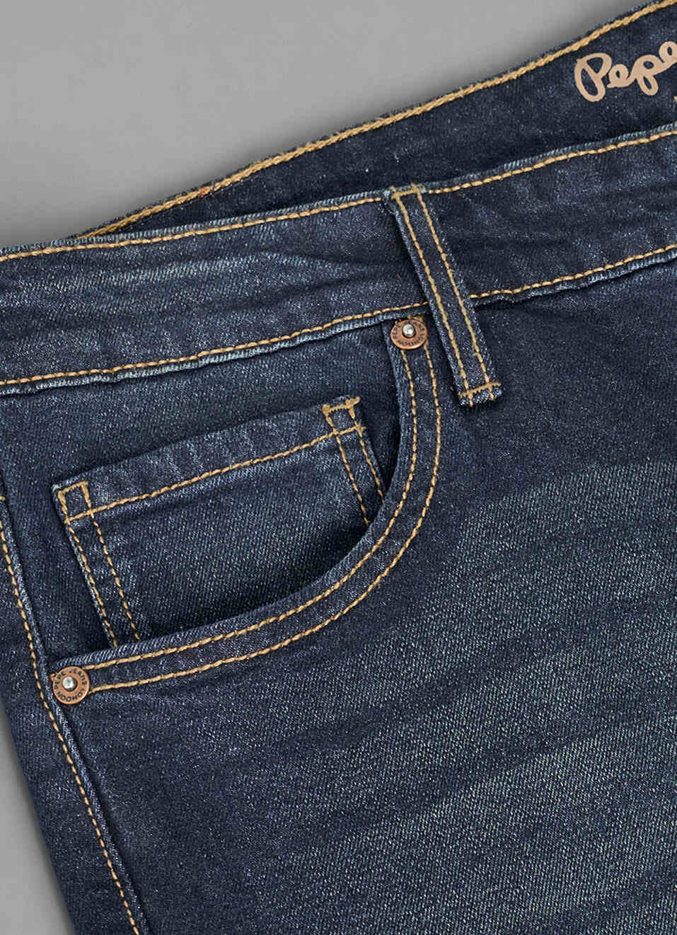 Men Dark Blue Mid-rise Slim Fit Jeans, , large image number 5