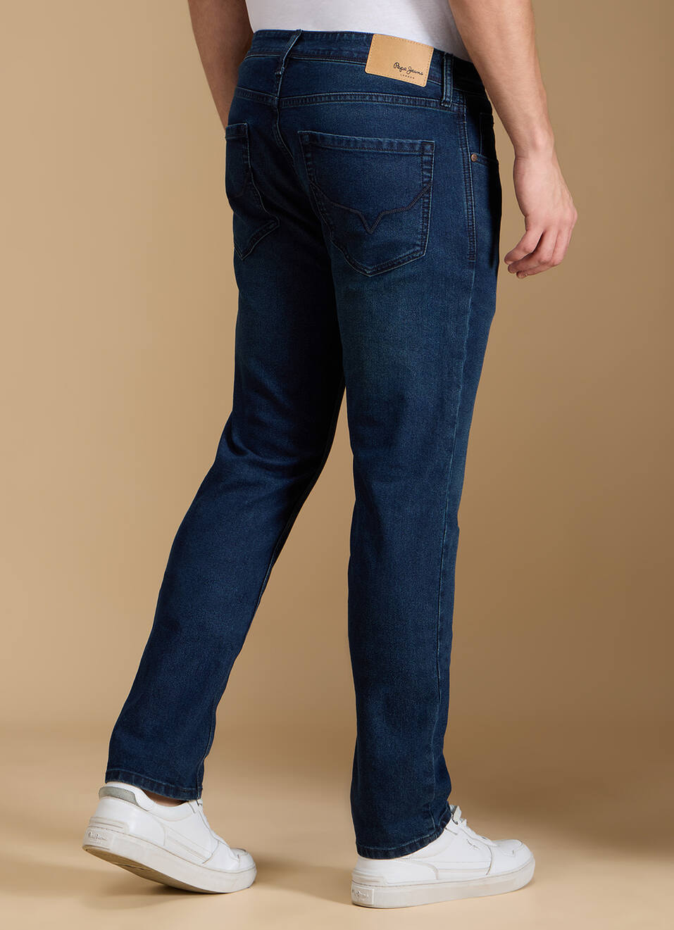 Men Blue Mid Rise Slim Fit Jeans, , large image number 2