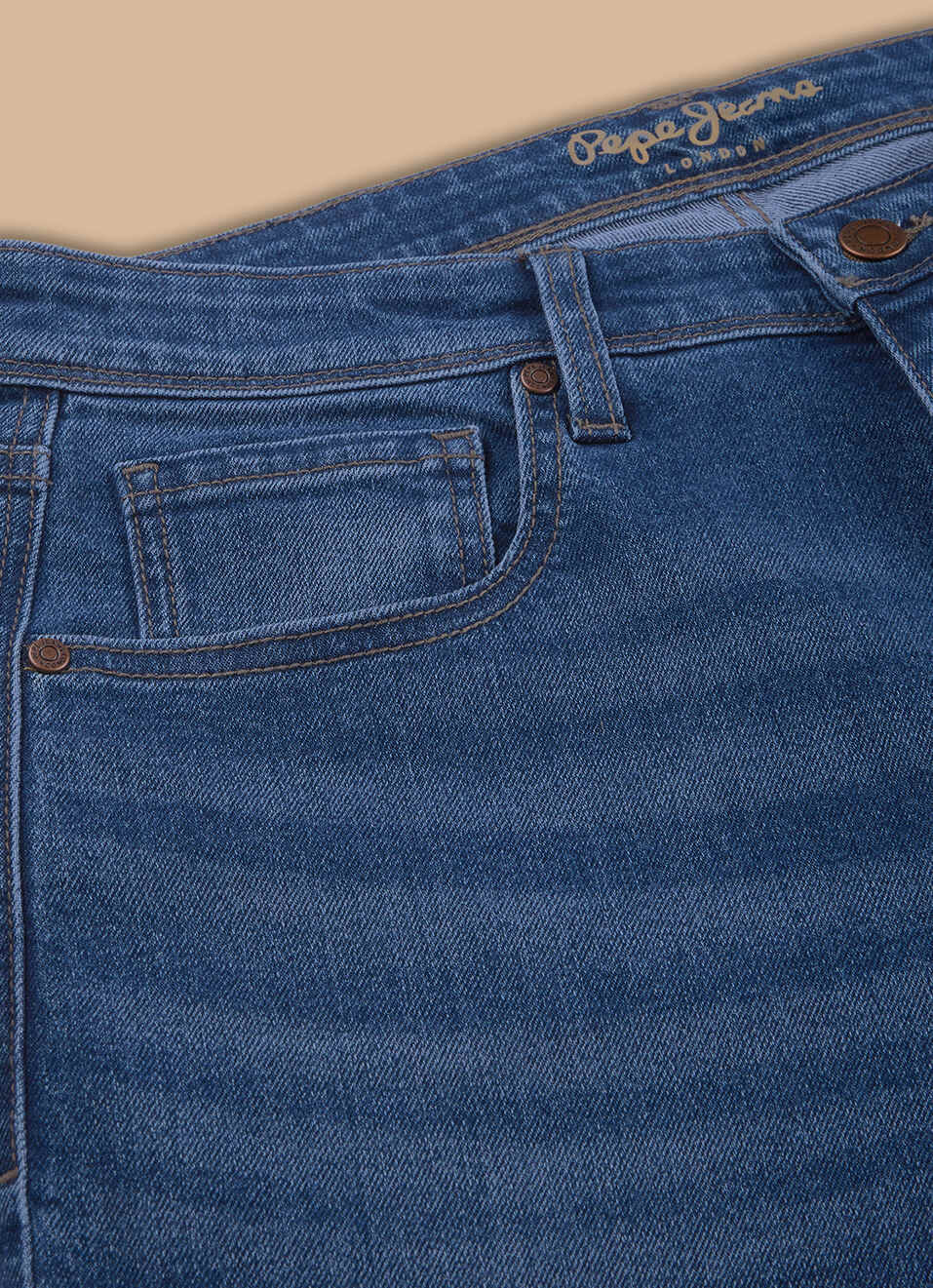 Men Blue Mid Rise Straight Fit Jeans, , large image number 5