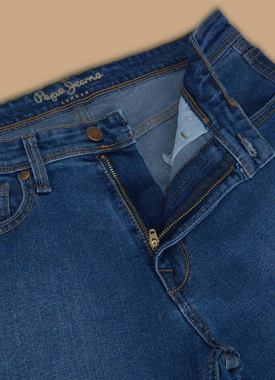 Men Blue Mid Rise Straight Fit Jeans, , large image number 7