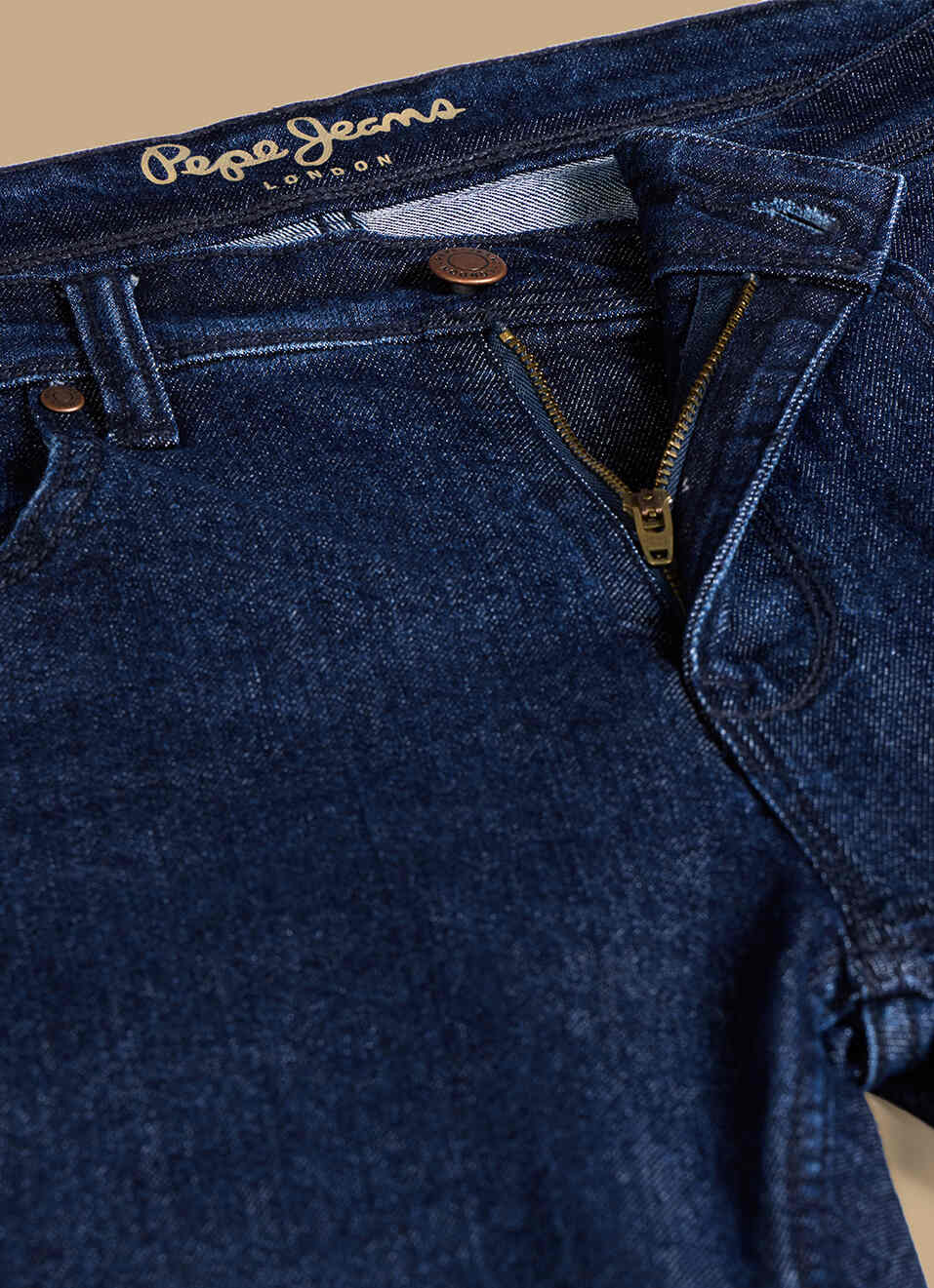 Men Dark Blue Mid Rise Straight Fit Jeans, , large image number 7