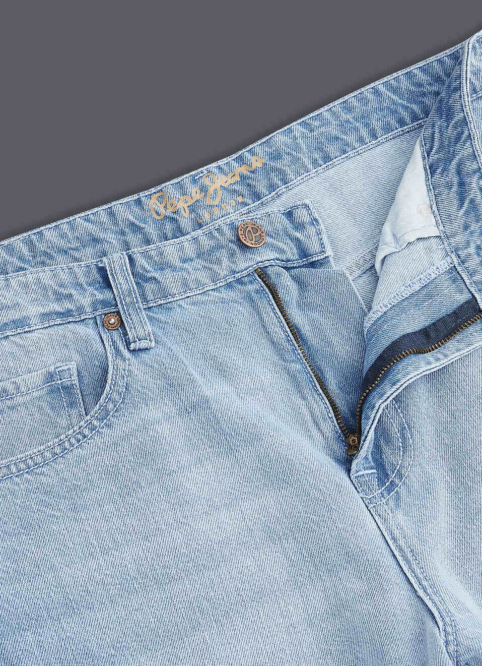 Men Blue Tapered Fit Mid Rise Jeans, , large image number 6