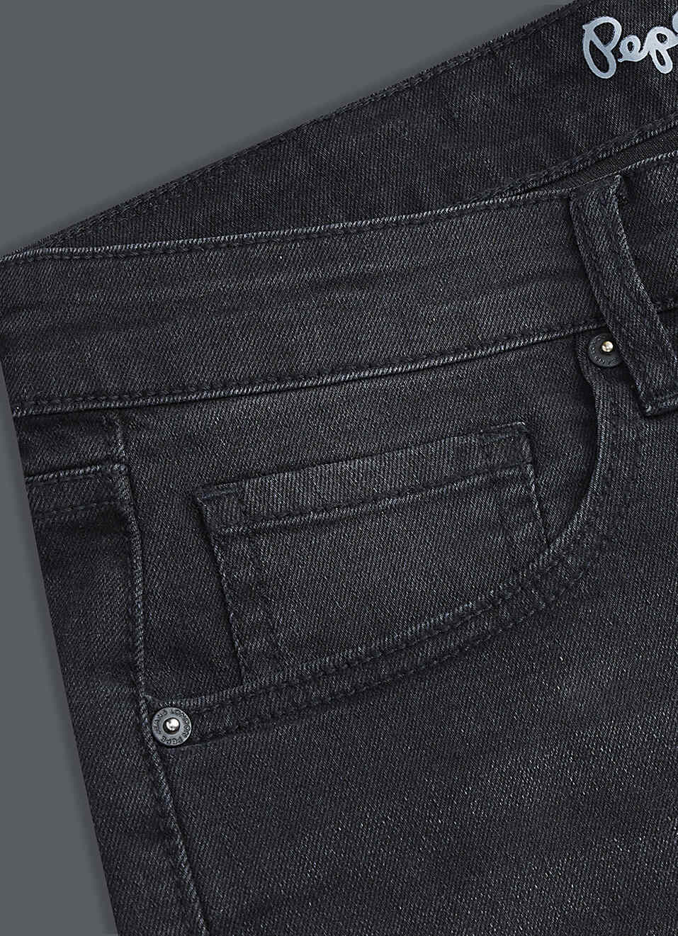 Men Black Slim Fit Mid Rise Stretchable Jeans, , large image number 5