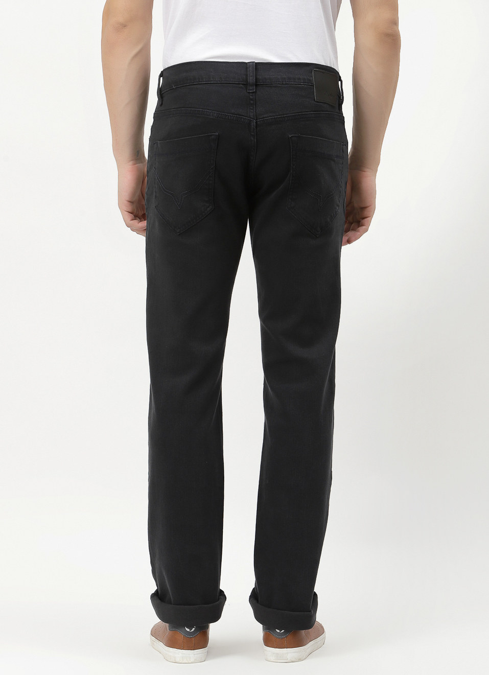 Holborne Regular Fit Mid Waist Straight Leg Jeans, , large image number 1