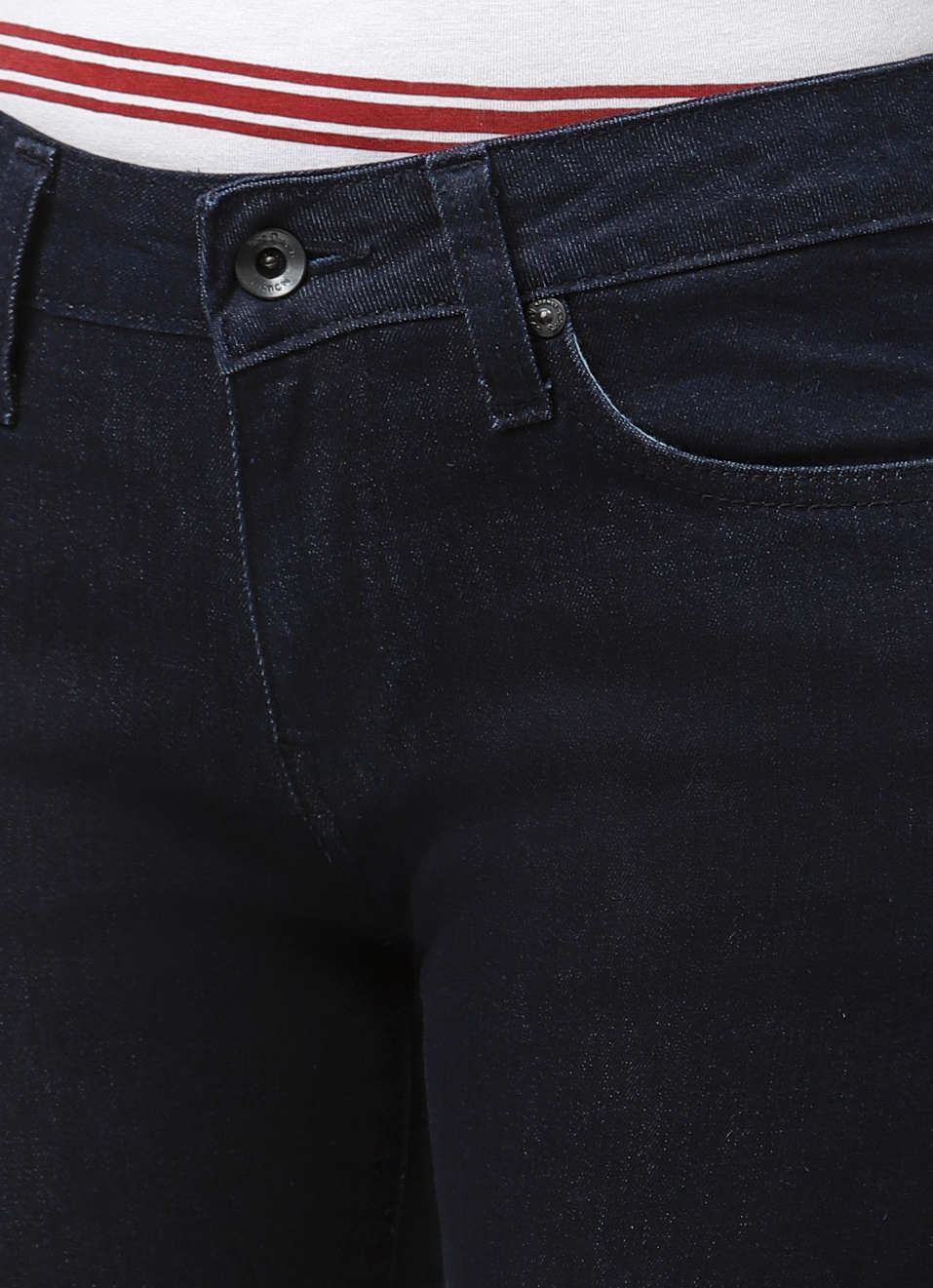 Lola Skinny Fit Mid Waist Jeans, , large image number 4