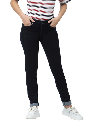 Lola Skinny Fit Mid Waist Jeans