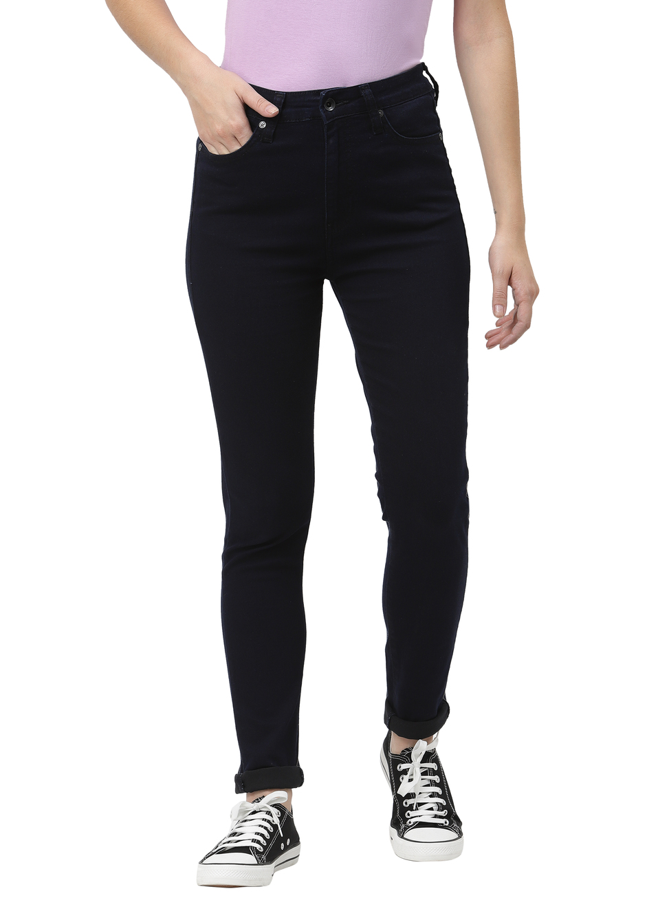 Dion Skinny Fit High Waist Jeans, , large image number 0