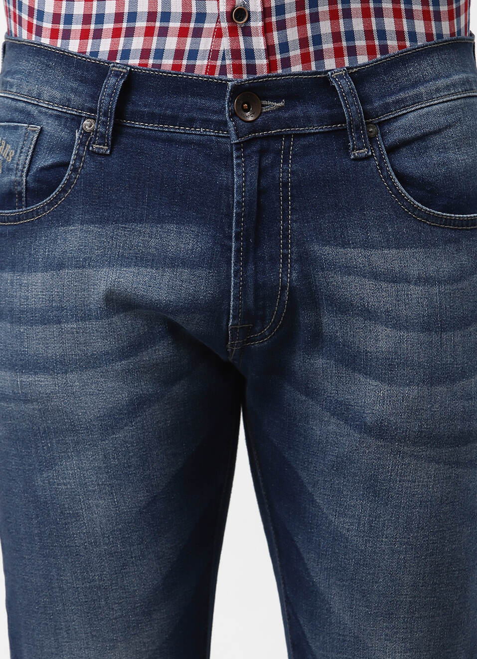 Vapour Slim Fit Mid Waist Jeans, , large image number 4