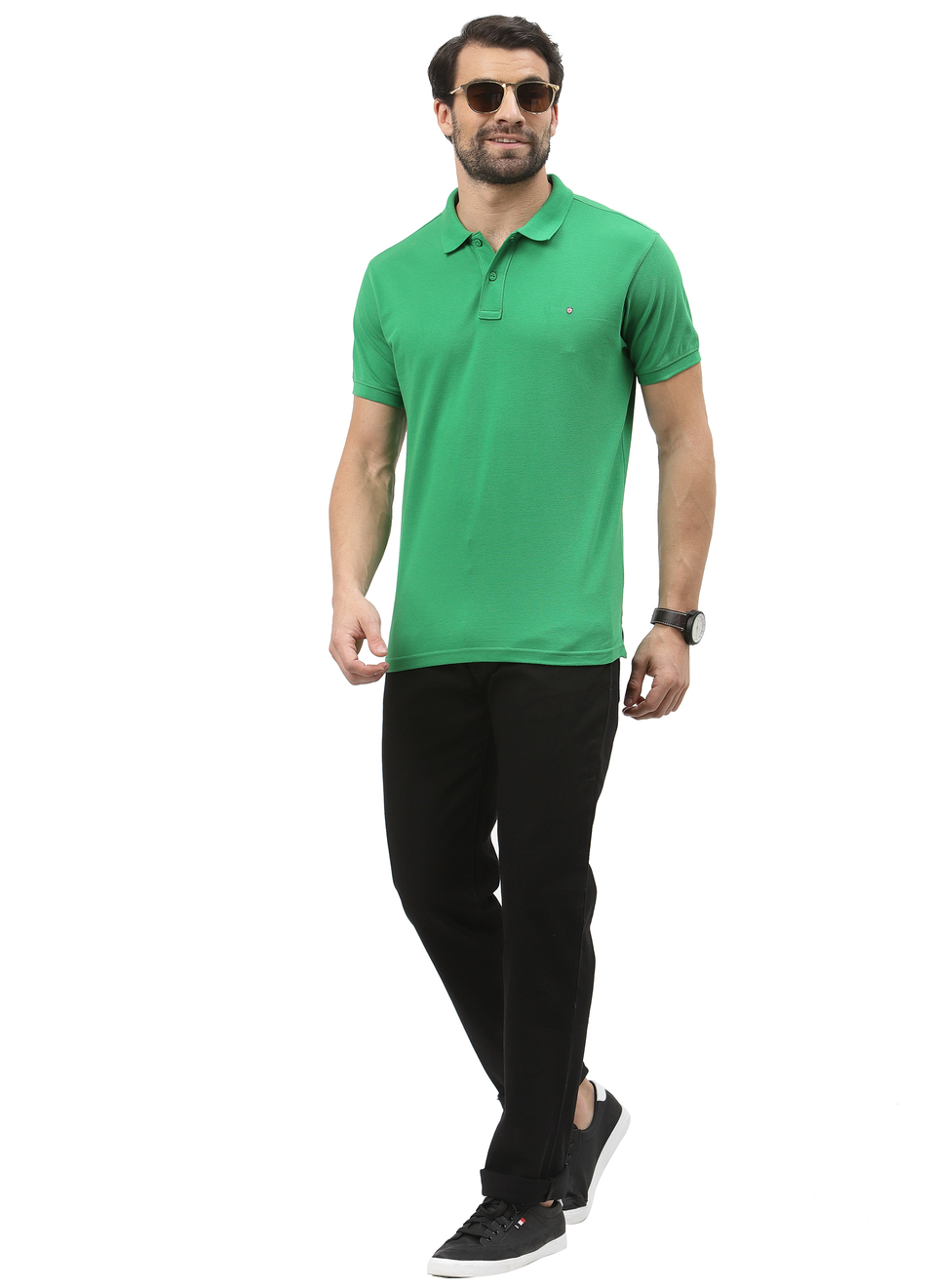 Holborne Regular Fit Mid Waist Straight Leg Jeans, , large image number 3