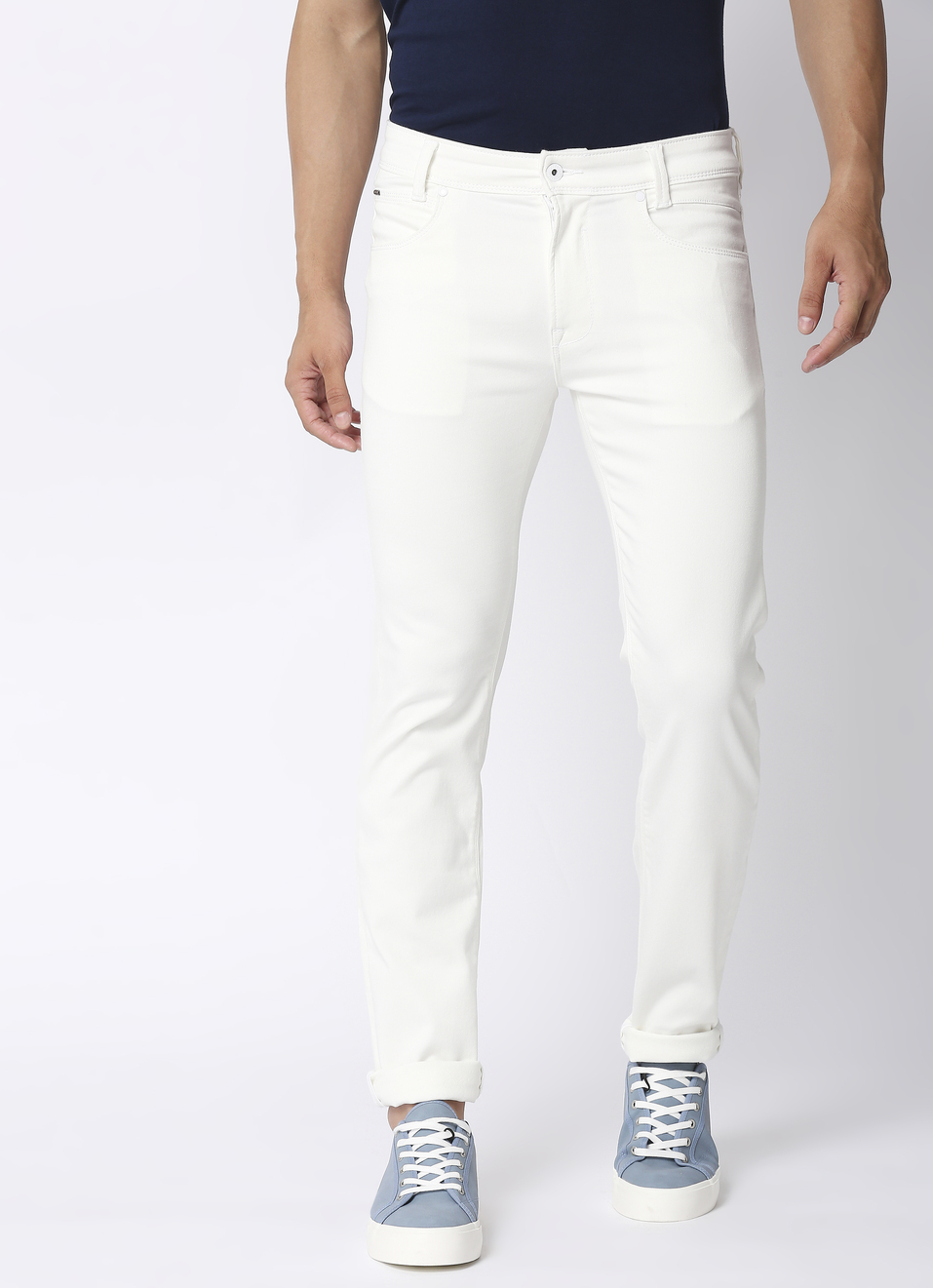 Vapour Slim Fit Mid Waist Jeans, , large image number 1