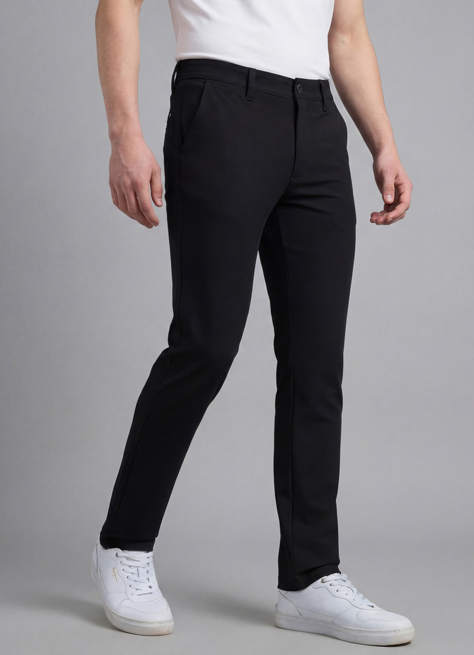 Men Blue Straight Fit Mid Rise Structured Jeans, , large image number 0