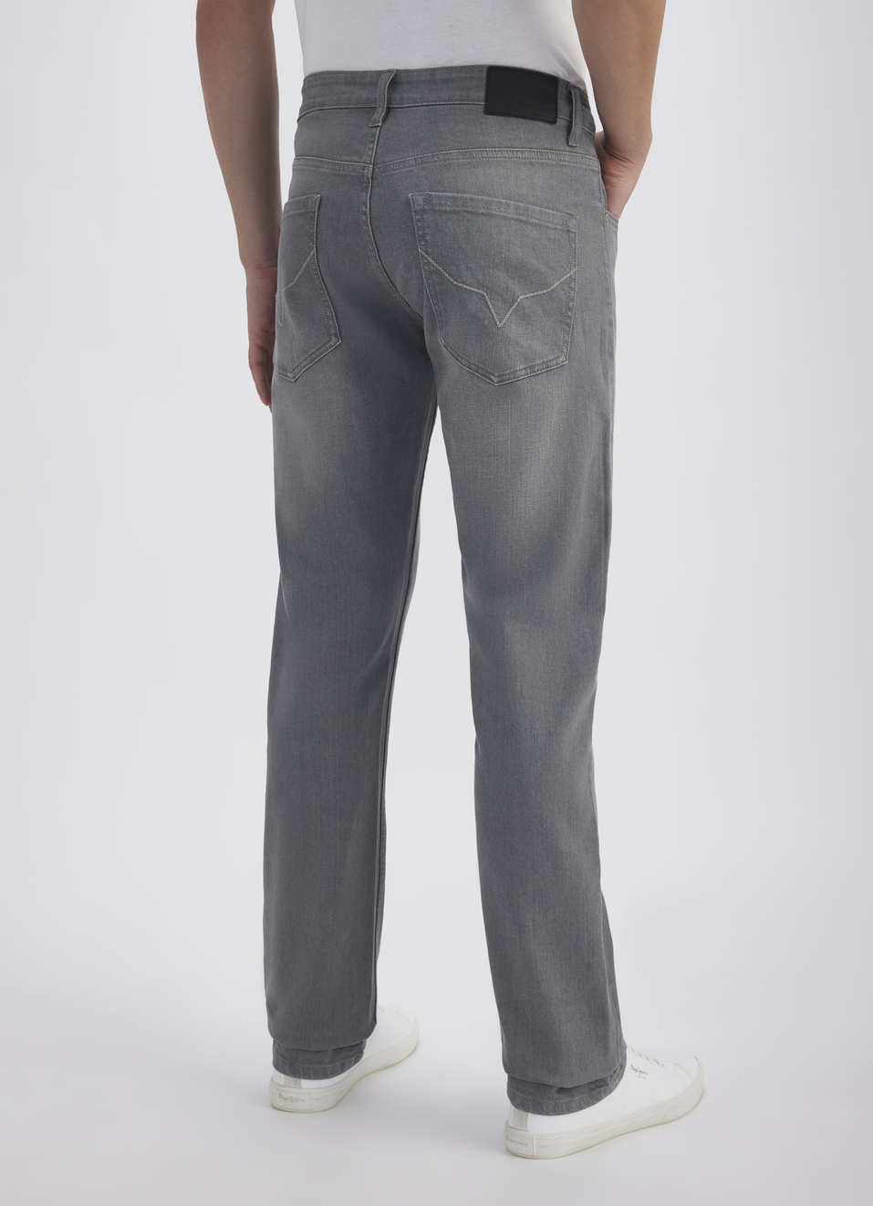 Men Orange Overdyed Mid Rise Chinos, , large image number 1