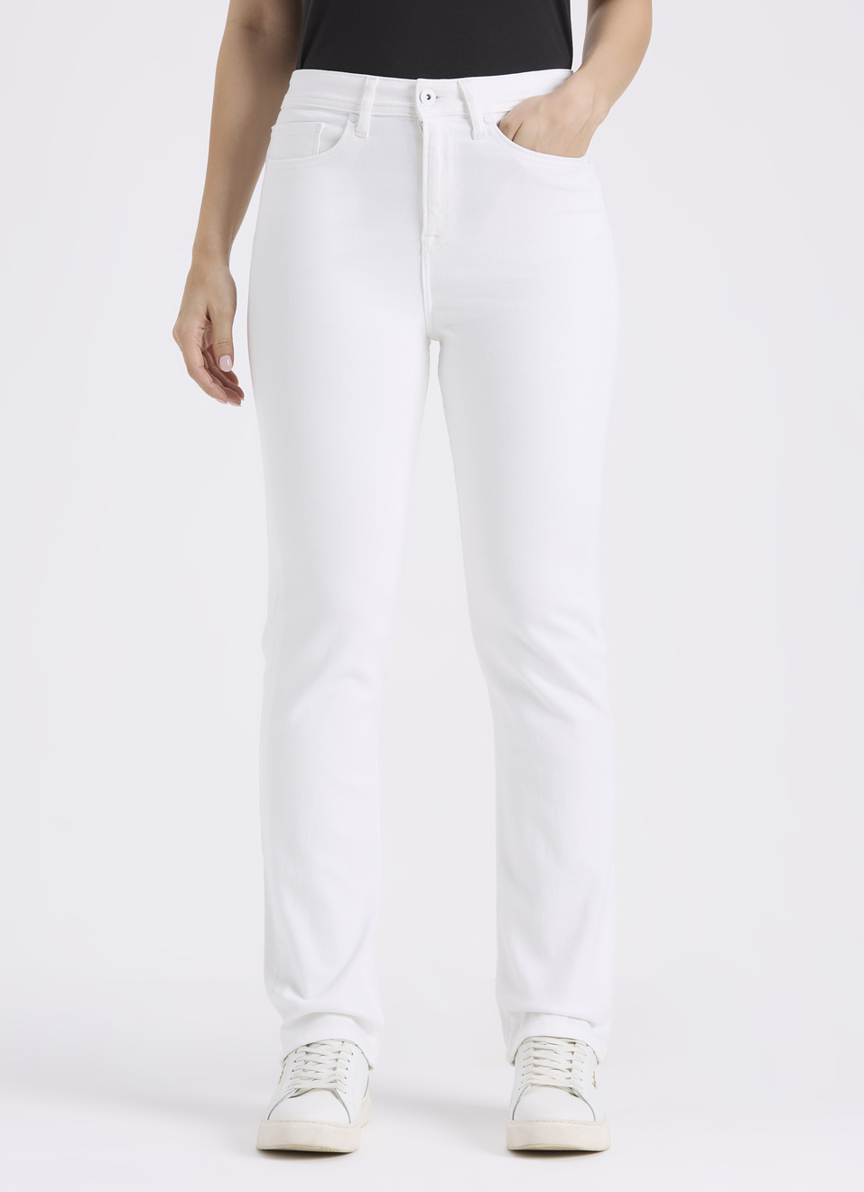 Men Beige Mid Rise Lightweight Trousers, , large image number 1