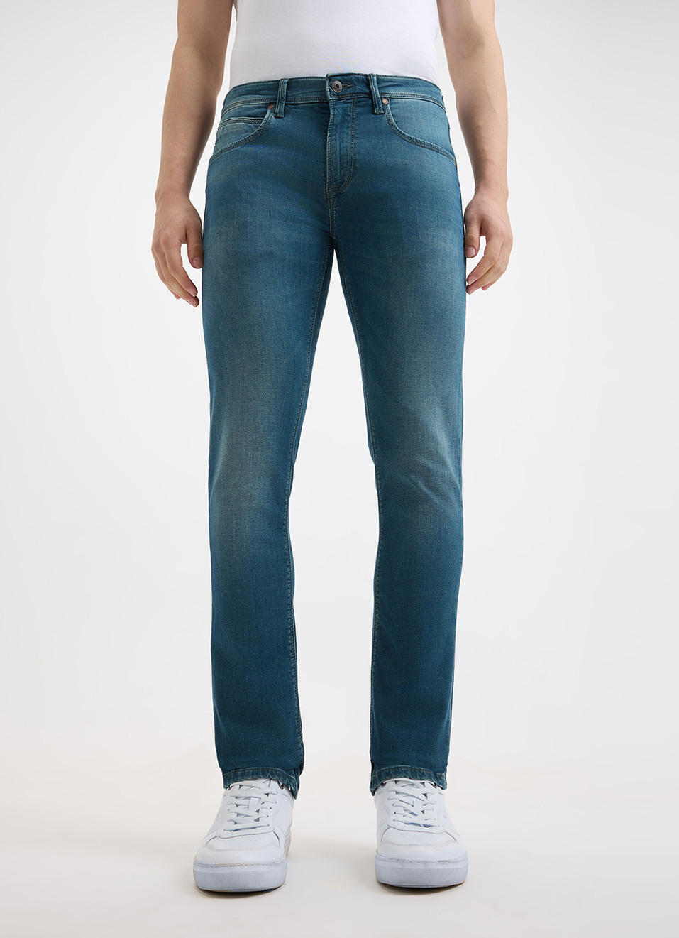 Men Pink Mid Rise Stretch Chino Shorts, , large image number 6