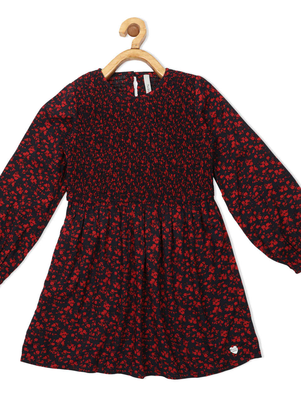 Sadie Ls Floral Printed Dress, , large image number 0